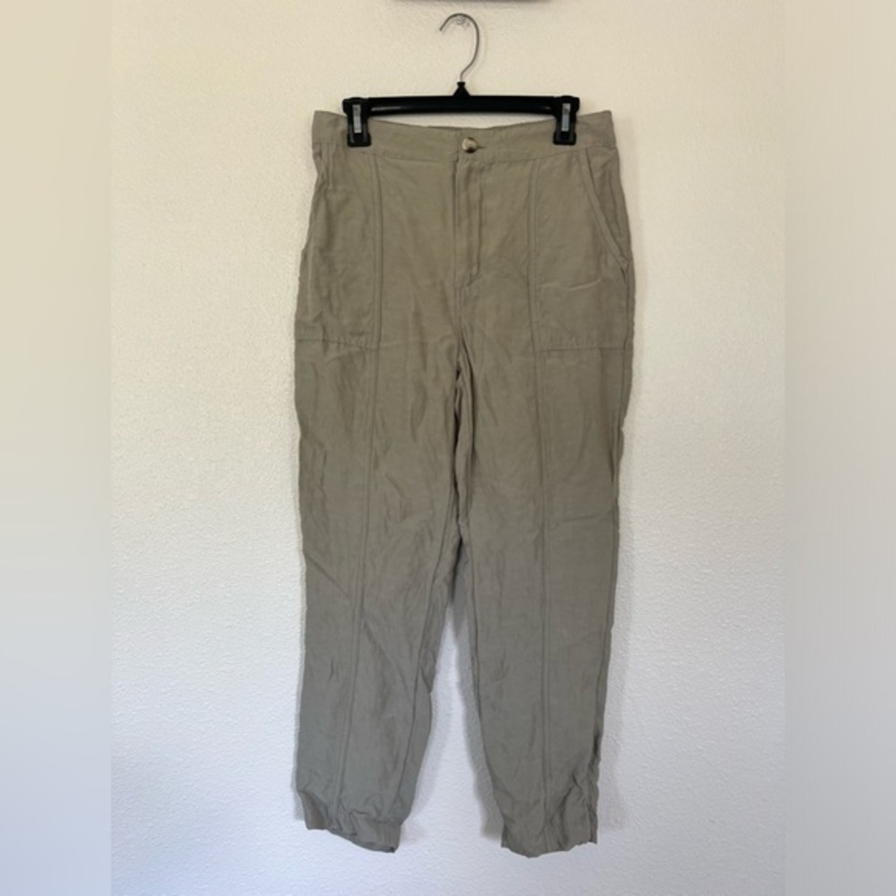 H by Halston Linen jogger pants